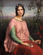 Louis Janmot Flower of the Fields oil painting artist